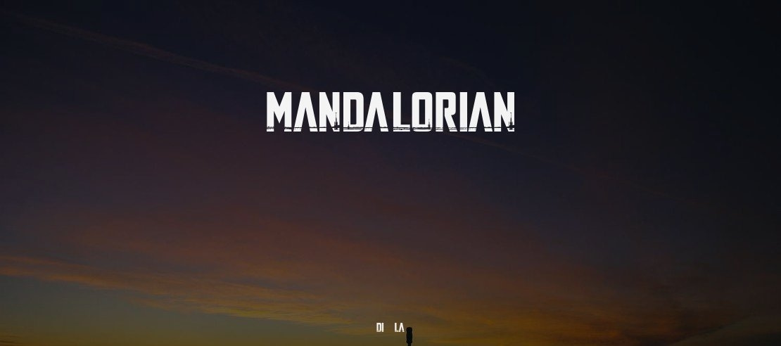 The Mandalorian Font