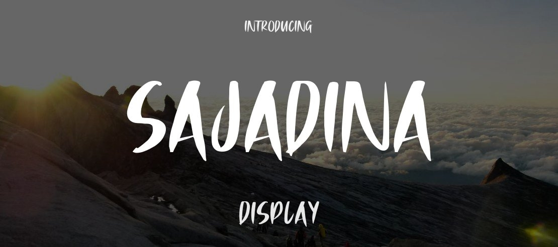 Sajadina Font