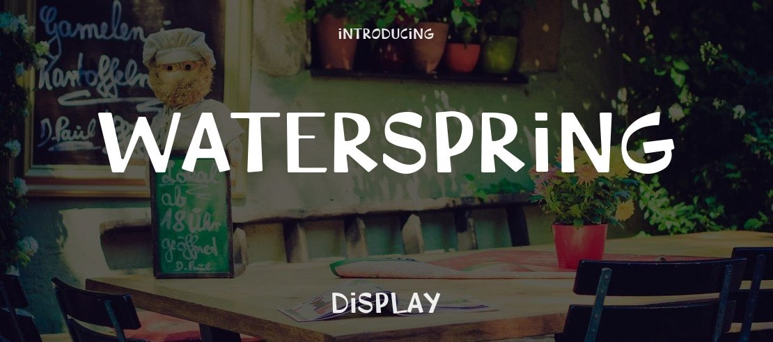 waterspring Font