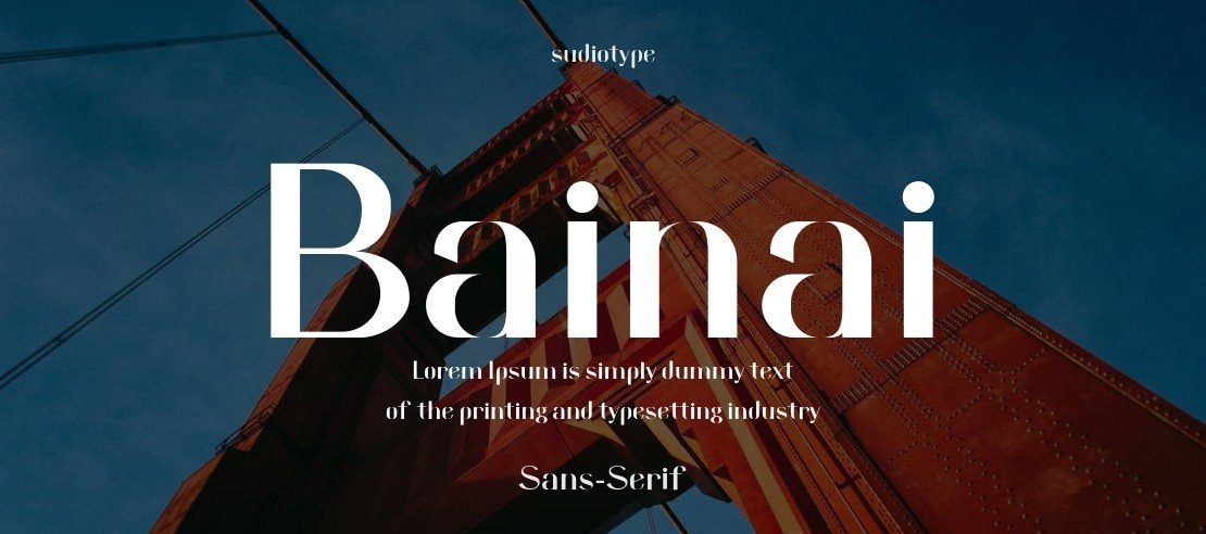 Bainai Font