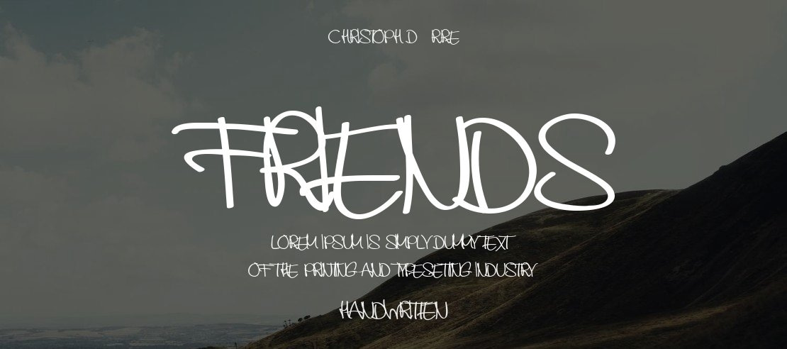 friends Font