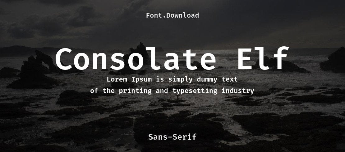 Consolate Elf Font