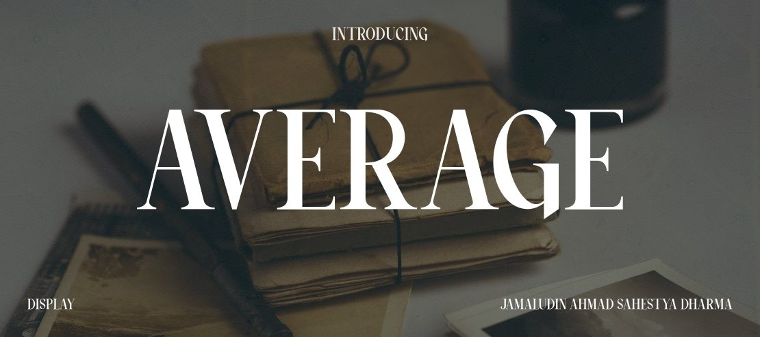 Average Font