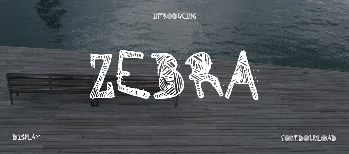 Zebra Font