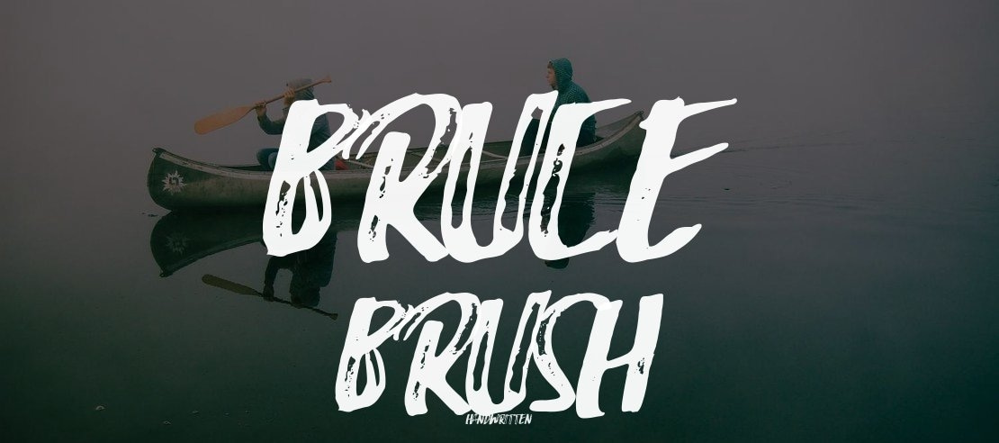 Bruce Brush Font