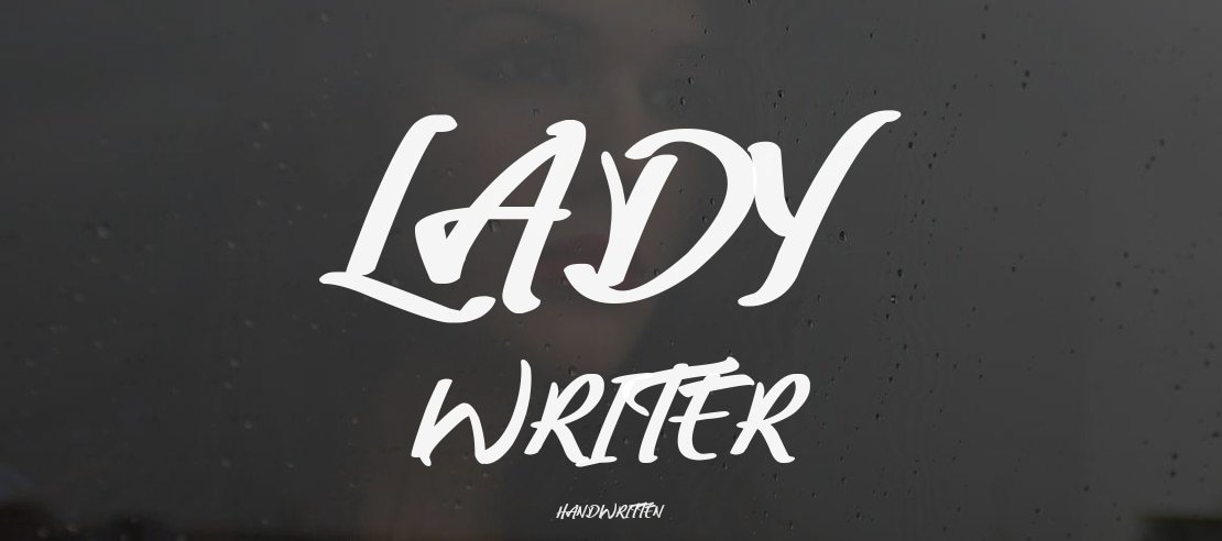 Lady Writer Font Family