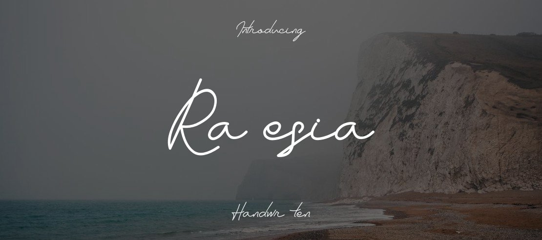 Raflesia Font