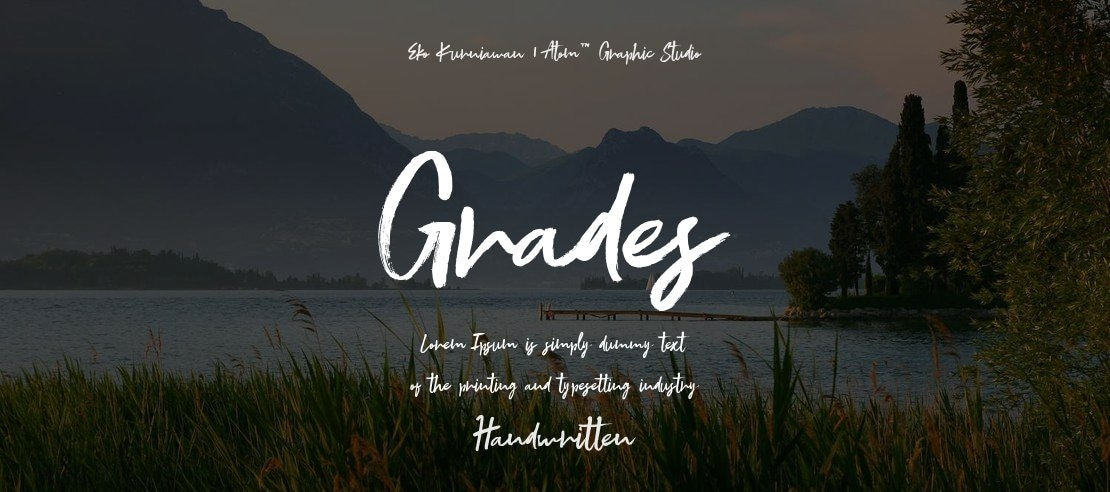 Grades Font