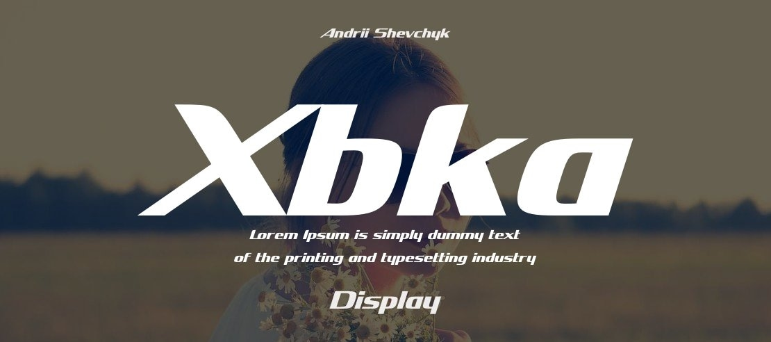 Xbka Font