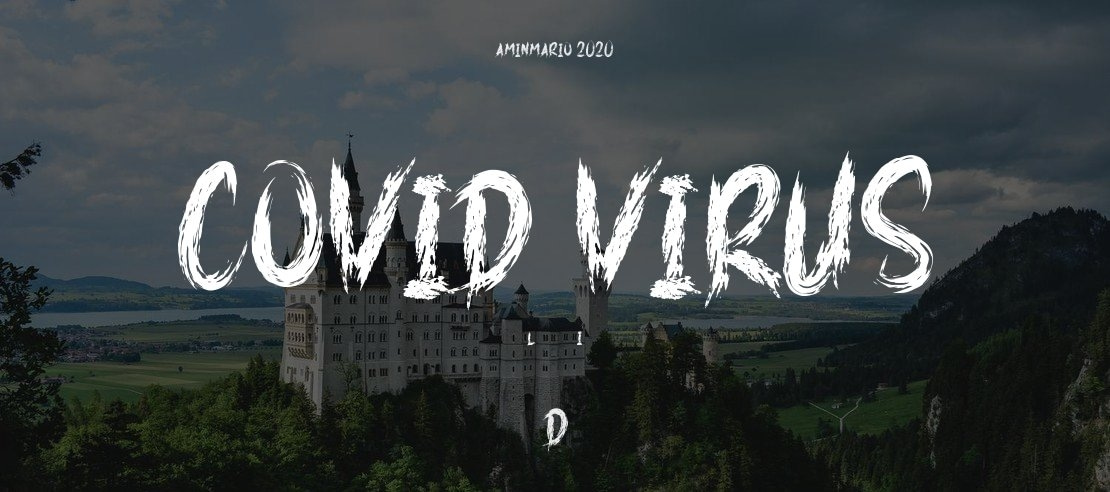 COVID VIRUS Font