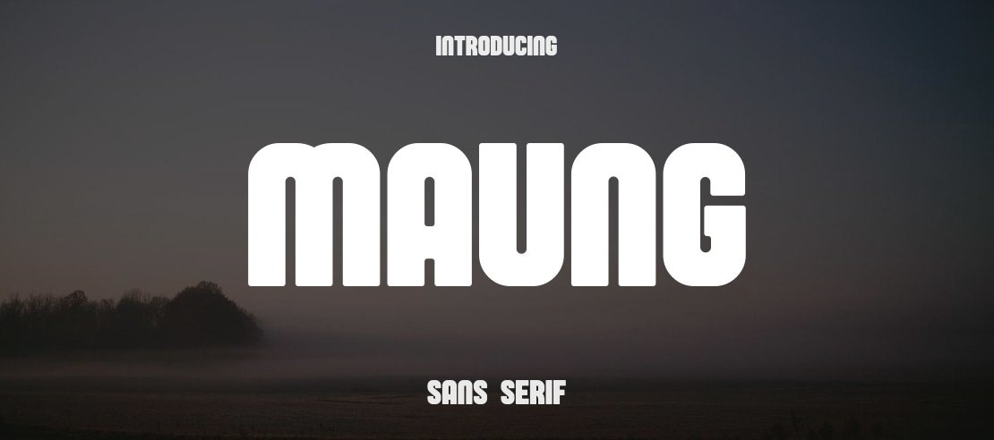 Maung Font