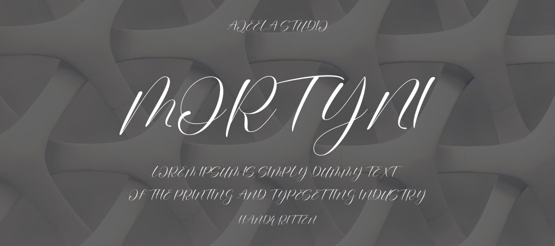 Mortyni Font