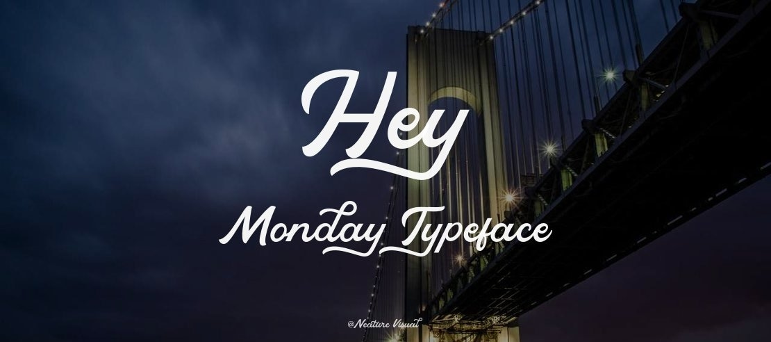Hey Monday Font