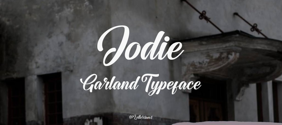 Jodie Garland Font