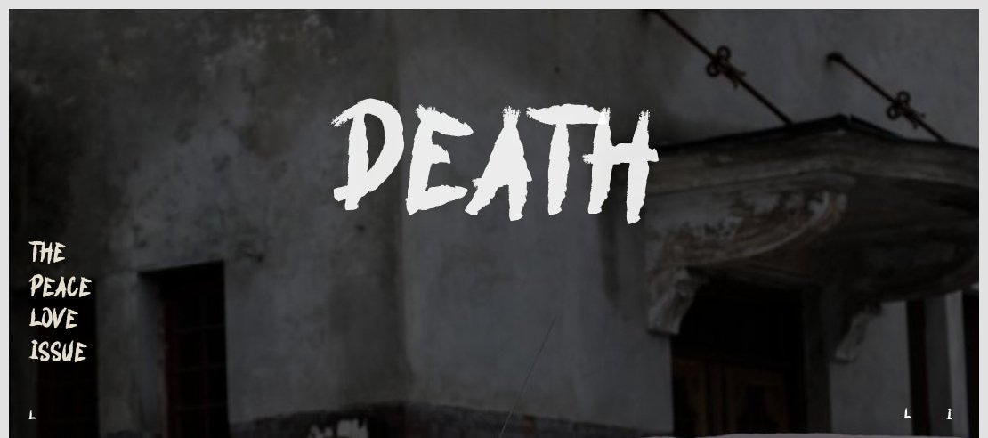 DEATH Font