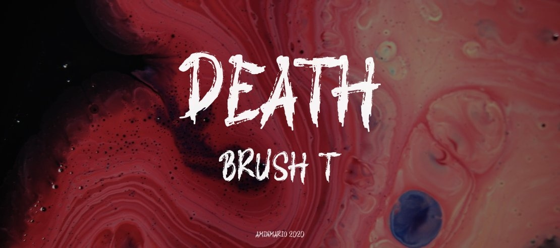 DEATH BRUSH Font