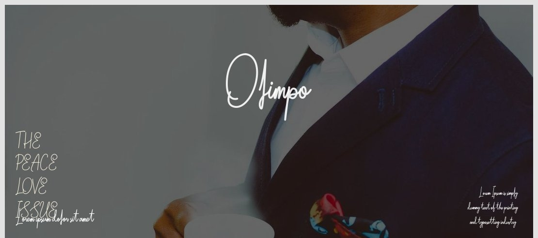 Olimpo Font