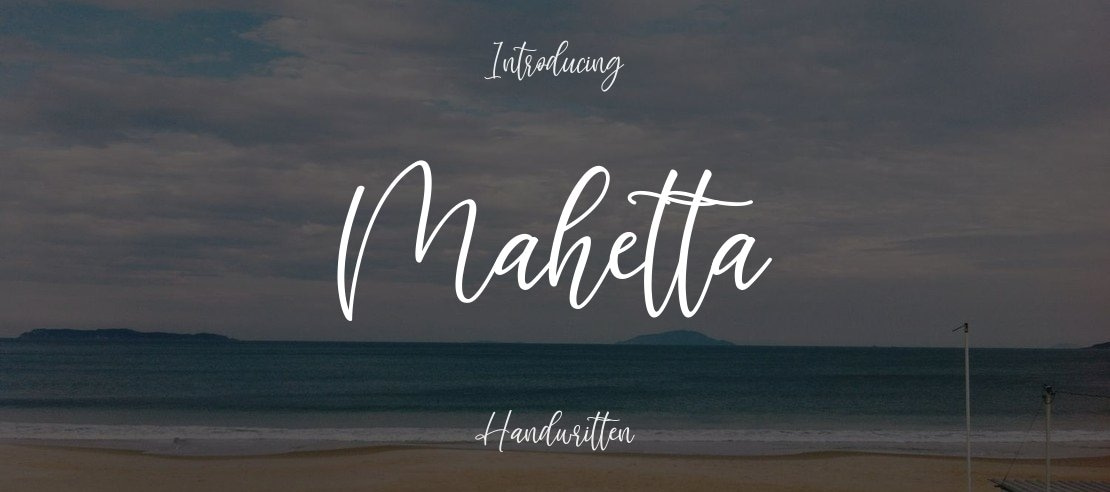 Mahetta Font