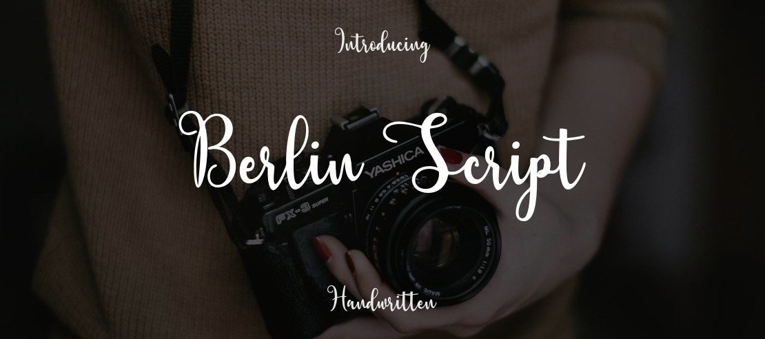 Berlin Script Font