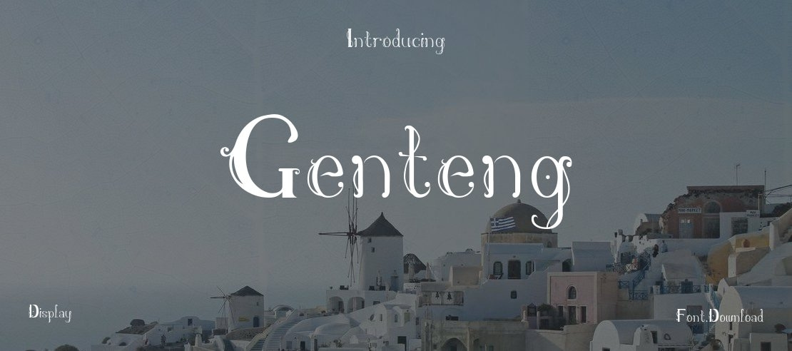 Genteng Font