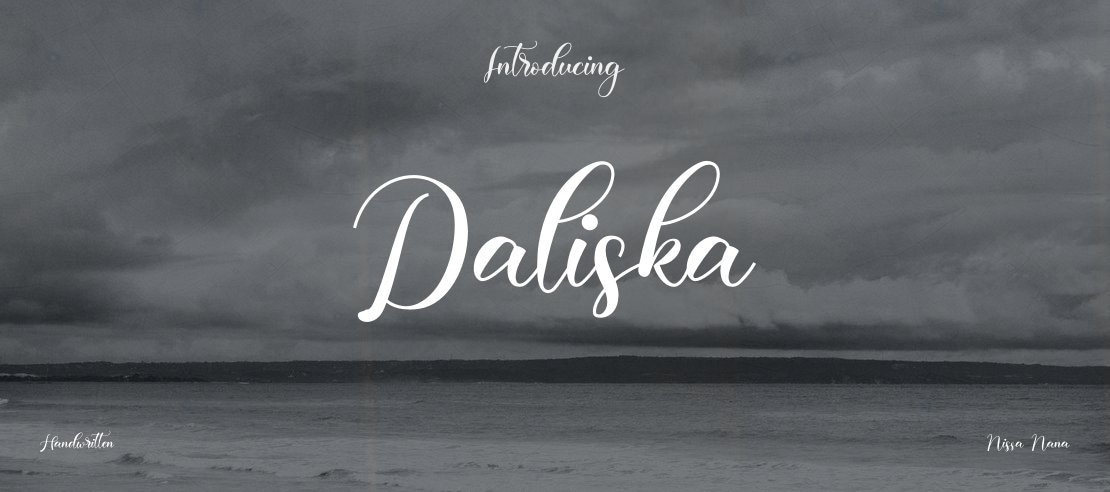 Daliska Font