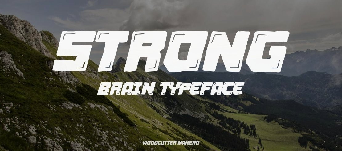 Strong Brain Font