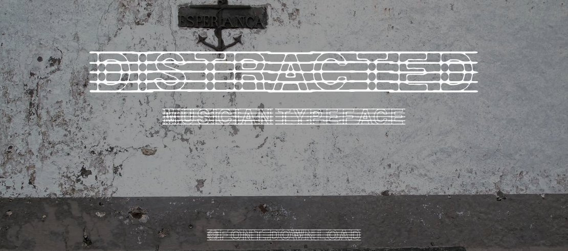 Distracted Musician Font