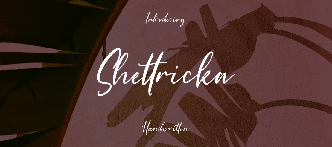 Shettricka Font