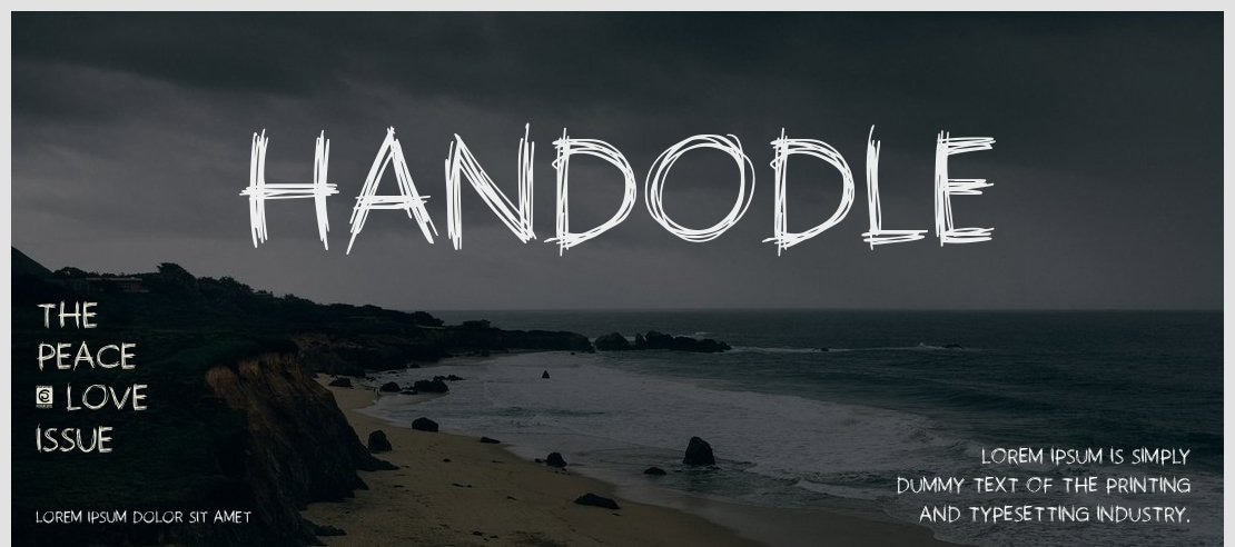 Handodle Font