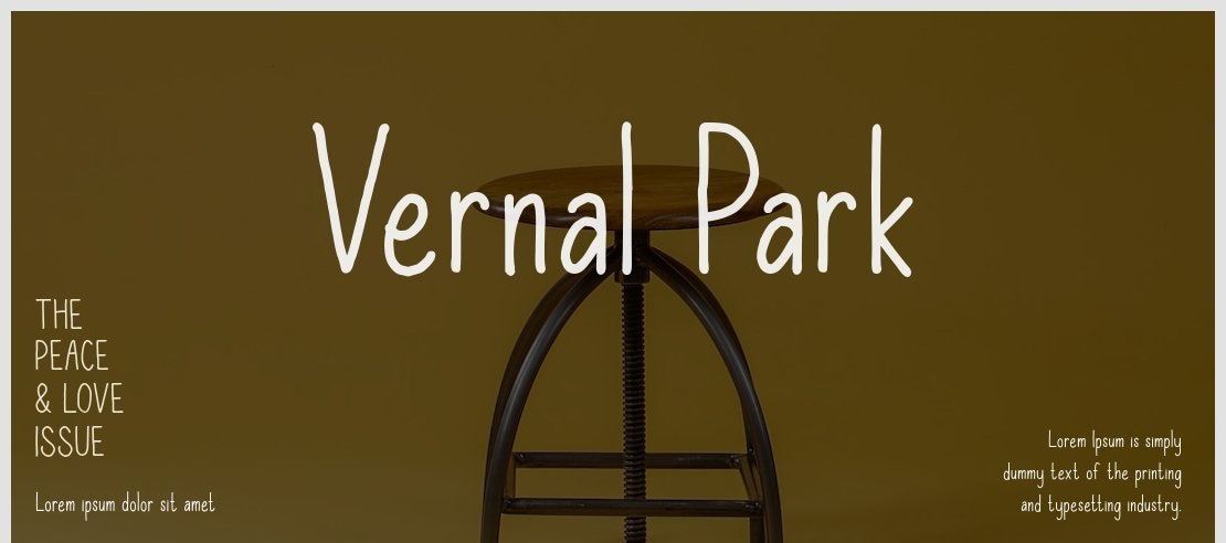 Vernal Park Font