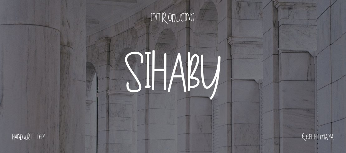 Sihaby Font