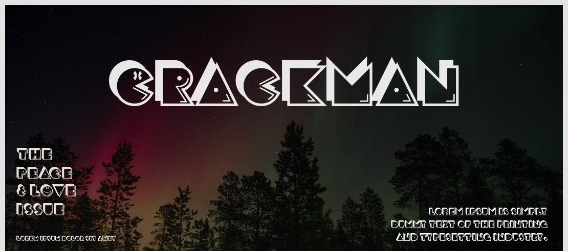 Crackman Font