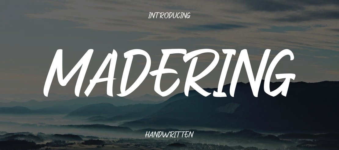 Madering Font