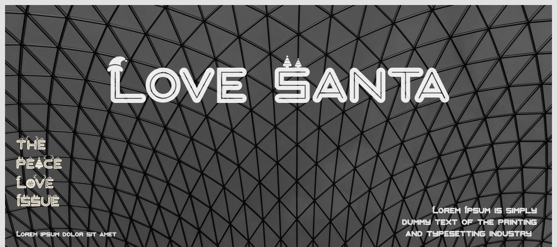 Love Santa Font