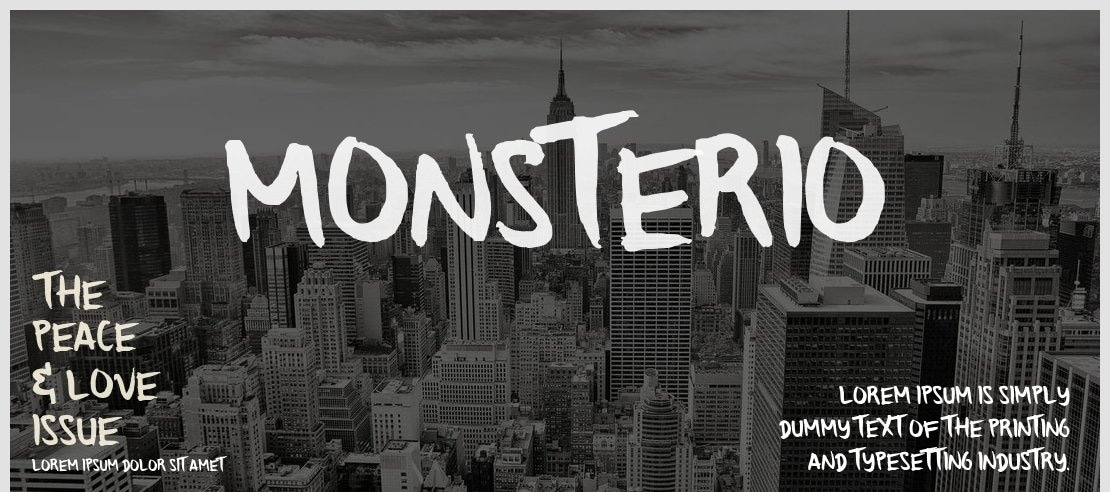 Monsterio Font