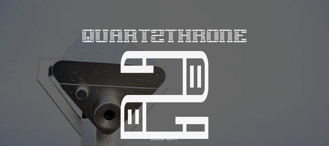 Quartzthrone 2 Font Family