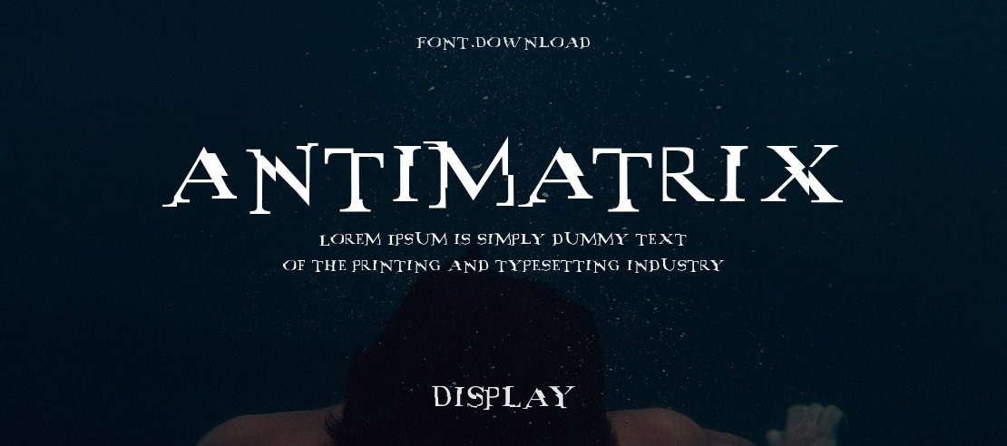 antimatrix Font