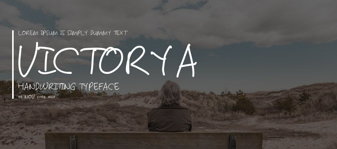 Victorya Handwriting Font