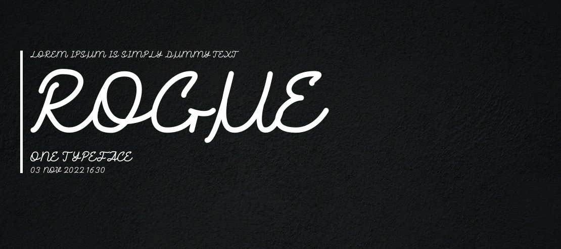 Rogue One Font