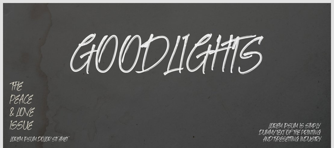 Goodlights Font