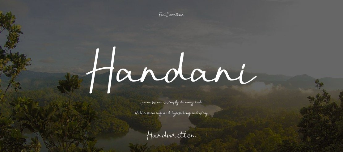 Handani Font