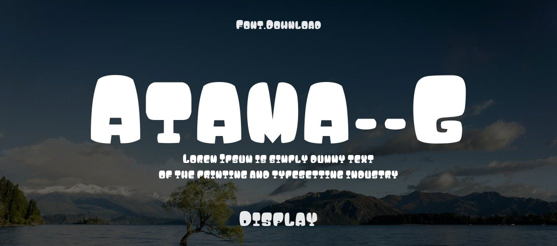 Atama__G Font