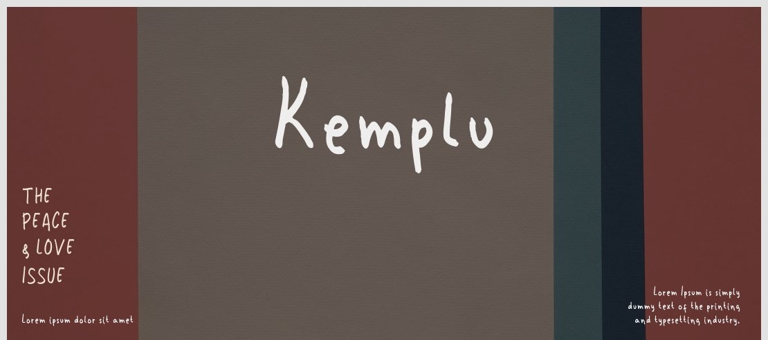 Kemplu Font