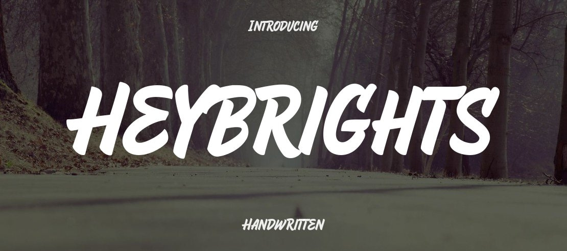 HeyBrights Font