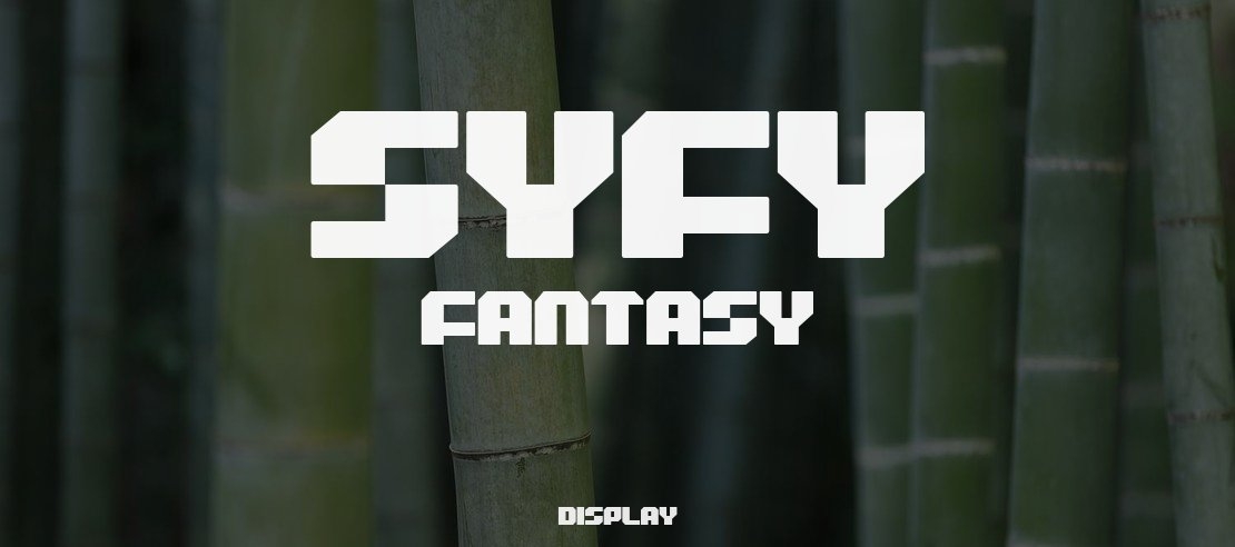 SYFY Fantasy Font