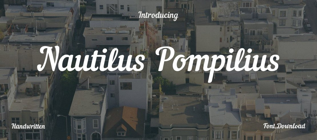 Nautilus Pompilius Font