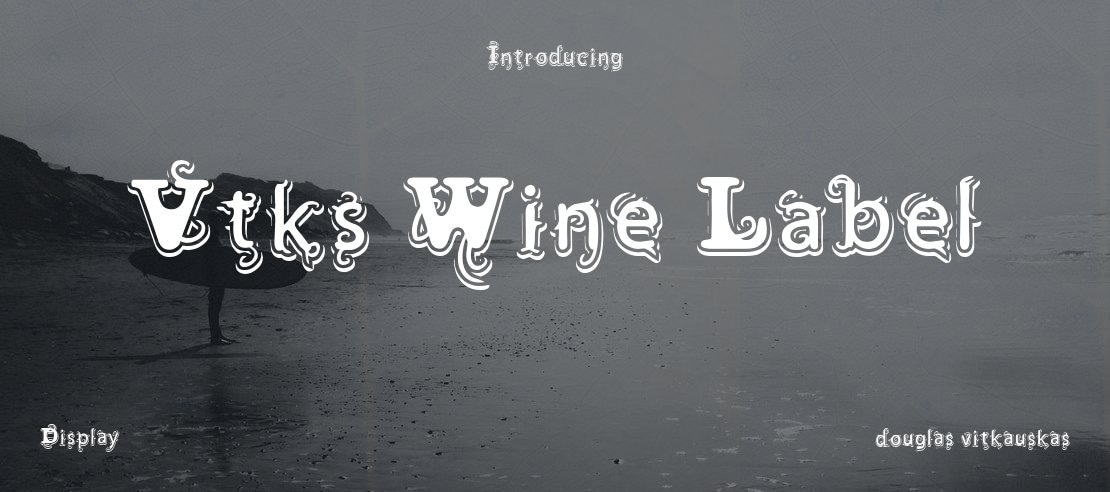 Vtks Wine Label Font Family