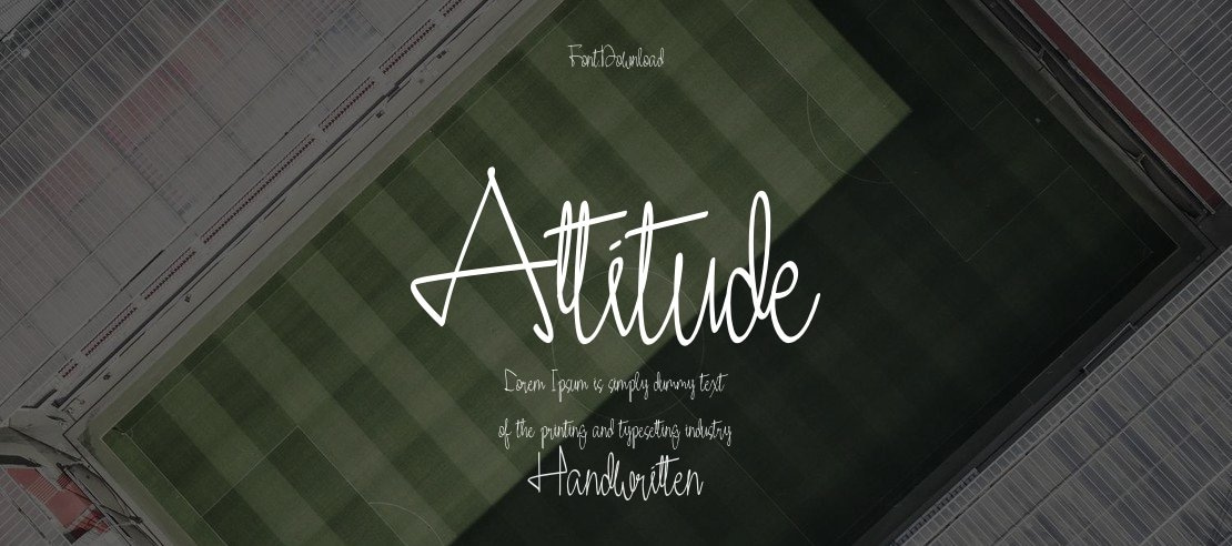 Attitude Font