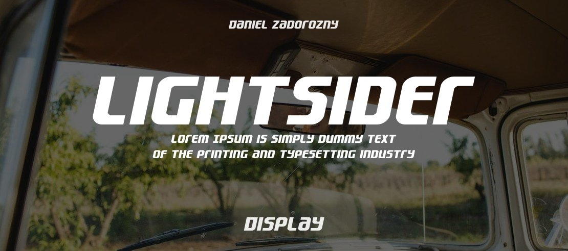 Lightsider Font Family