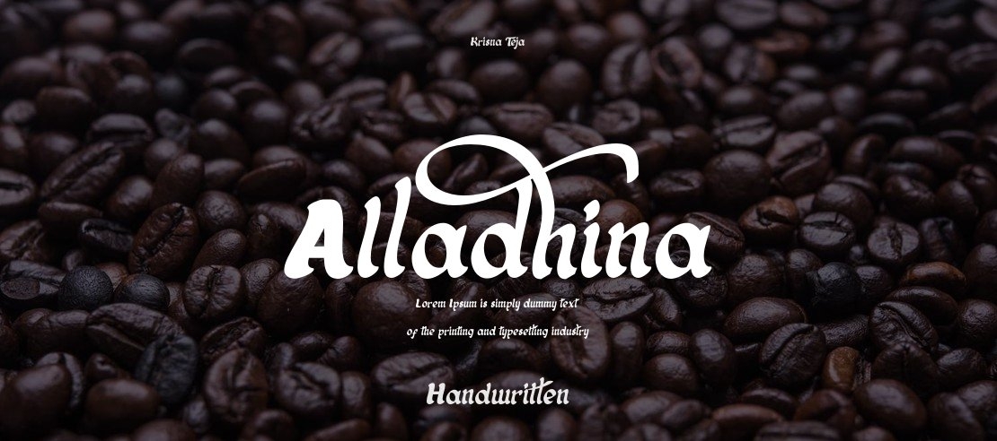 Alladhina Font